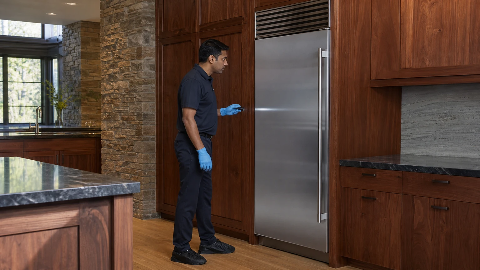 Built-in refrigerator diagnostic visit in Princeton